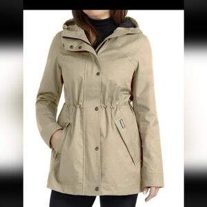 Hunter Ladies' Water Resistant Cotton Smock Rain Jacket Nwt